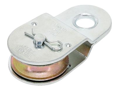 Image showing  Hardware Essentials 1-1/2 in. Single Fixed Pulley, Zinc Plated