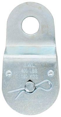 Hillman Hardware Essentials 1-1/2 in. Double Fixed Pulley, Zinc Plated, 322814 These pulleys are well made for their intended tasks, not inexpensive but worth the money