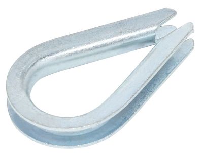 Image showing  Hardware Essentials 5/16 in. Rope Thimble, Zinc Plated