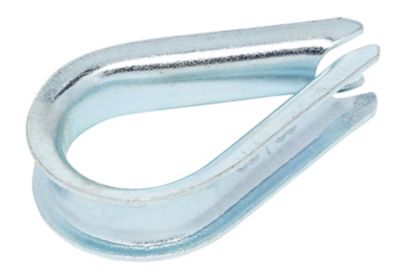 Image showing  Hardware Essentials 3/8 in. Rope Thimble, Zinc Plated