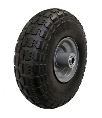 Image showing 10 in. 4.10/3.50-4 Pneumatic Tire Wheel