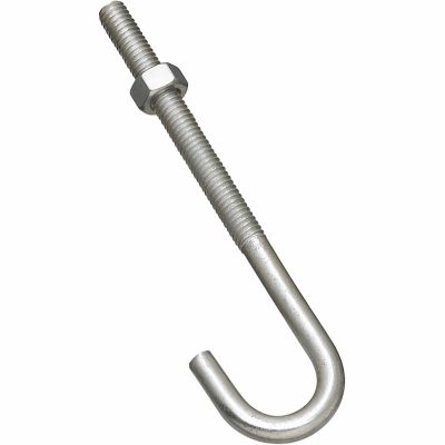 Hillman Hardware Essentials J-Bolt, Zinc Plated, 851898