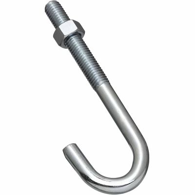 Hillman Hardware Essentials J-Bolt, Zinc Plated, 321794