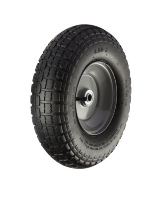 Details about   Non-slip Rubber  Rolling Snow Pusher Tires 10" Dia Wheel 5 Levels Adjust Handle 