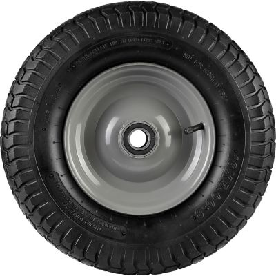 16 In X 5 00 8 In Pneumatic Wheels With Turf Tread 1 0 In Bore Size