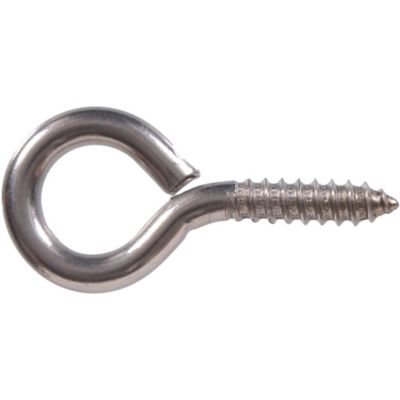 Hillman Black Coated Durasteel Heavy Duty Screw Hook Size, 1/4 in. x 4-1/4  in., 320123 at Tractor Supply Co.