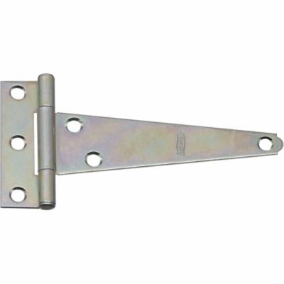 National Hardware N128-652 284 Light T Hinge, Zinc Plated