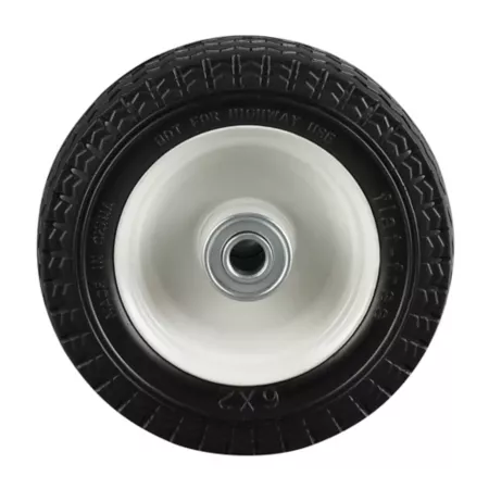 Replacement 6" Flatless Sawtooth Wheels 1/2" Bore Lawn & Garden Wheels