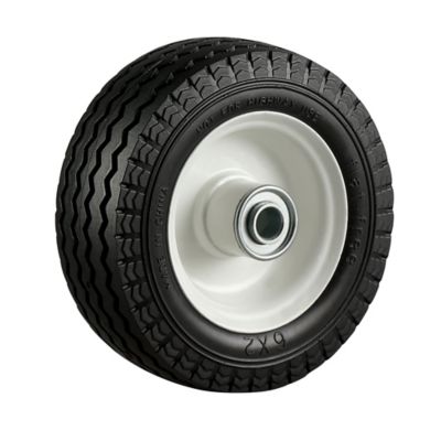 Image showing  6 in. Sawtooth Flat-Free Replacement Wheels, 1/2 in. Bore Size