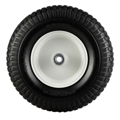 13 In X 5 00 6 In Flat Free Wheels With Turf Tread 5 8 In Bore Size Pu 1304 At Tractor Supply Co