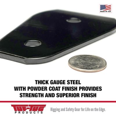 Image showing  1,000 lb. 2 in. Hook Block, 7/32 in. Maximum Wire Rope Size OR 1/4 in. Synthetic Rope