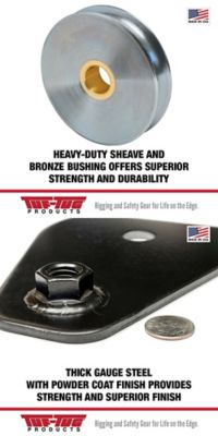 Image showing  3,000 lb. 4 in. Plain/Tailboard Block