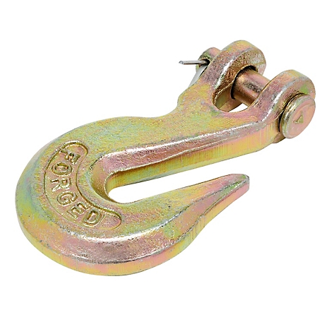 Blue Hawk Yellow Zinc Plated Clevis Grab Hook in the Chain Accessories  department at