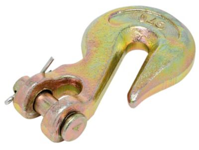Image showing  Hardware Essentials 5/16 in. Clevis Grab Hook, Yellow Chromate, Grade 70