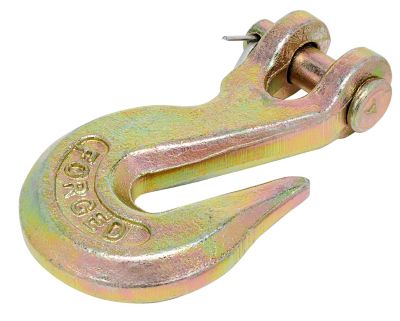 Image showing  Hardware Essentials 5/16 in. Clevis Grab Hook, Yellow Chromate, Grade 70