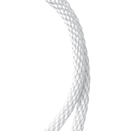 CWC Solid Braid Nylon Rope - 1/8 x 600' White