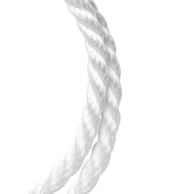 Koch Industries 5211636 White Nylon Twisted Rope, 1/2 in. x 100 ft.