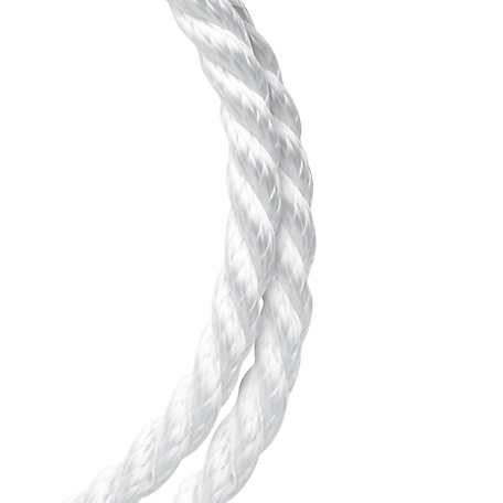 Koch Industries 1/2 in. x 100 ft. White Nylon Twisted Rope, Coil at Tractor  Supply Co.
