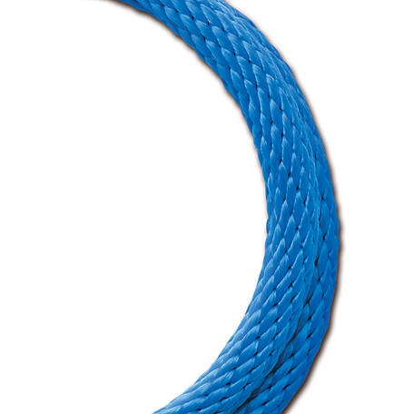 Koch Industries 5/8 in. Blue Polypropylene Solid Braid Rope, Sold by the Foot