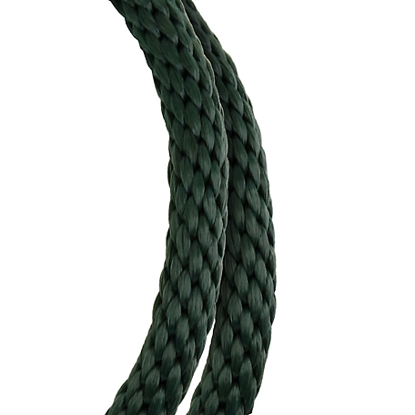 Koch Industries 5/8 in. Black Polypropylene Solid Braid Rope, Sold by the Foot