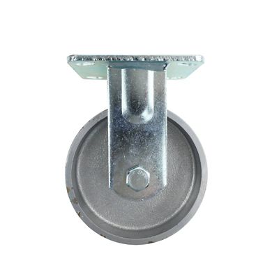 Image showing 2 th Shepherd 5 in. 900 lb. Capacity Titan Sintered Iron Plate Caster