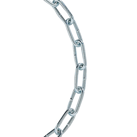 Koch Industries 2/0 Trade Size Coil Straight Chain, Electro-Galvanized, Sold By the Foot