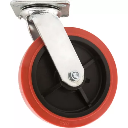 Waxman Titan Polyurethane Plate Caster Swivel 8 in Capacity 900 lb Capacity Casters