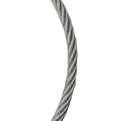 Koch Industries 1/8 in. Wire Rope Cable, 7x7, Galvanized, Sold By the Foot