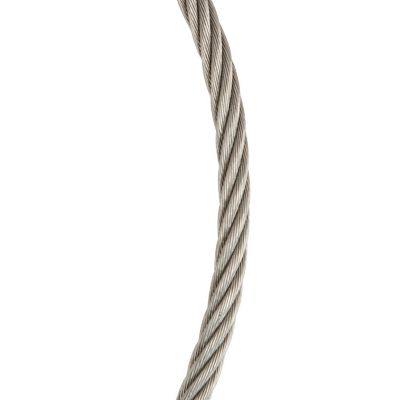 Koch Industries 1/16 in. Wire Rope Cable, 7x7, Stainless Steel, Sold By the Foot