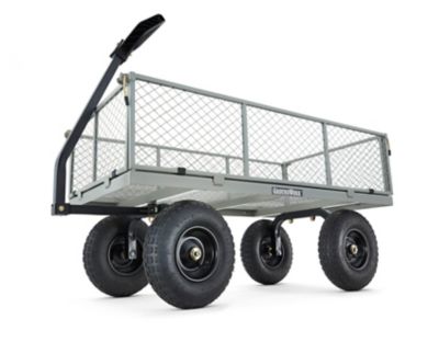 Image showing  6 cu. ft. 1,000 lb. Capacity Heavy-Duty Towable Utility Cart