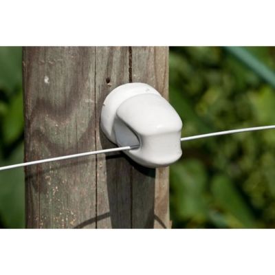 Image showing  Large Ceramic Lag Screw Insulator