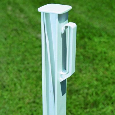 Bue 10 x 4ft Electric Fence Poly Posts Plastic Poles Horse Paddock Line Tape