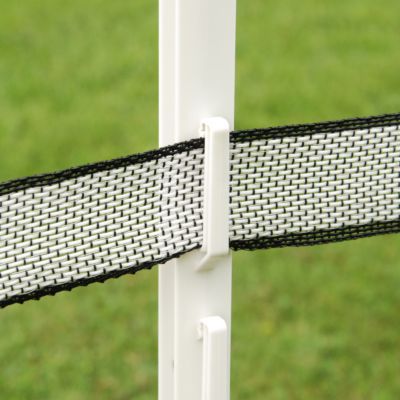 Image showing  4 ft. Step-In Fence Post for Fence Wire and Polytape Up to 2 in. W, White
