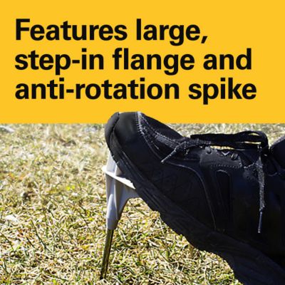 Image showing 8 th Fi-Shock 4 ft. Step-In Fence Post for Fence Wire and Polytape Up to 2 in. W, White