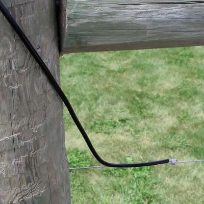 Image showing  50 ft. Insultube for Up to 12-1/2 Gauge Class III Galvanized Wire, Insulation Rated Up to 20,000V