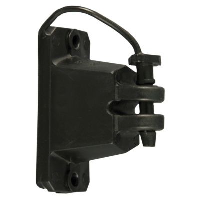 Zareba Wood Post Pinlock Insulators, Black, 25 pk.