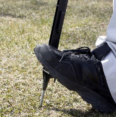 Image showing  4 ft. Step-In Fence Post for Fence Wire and Polytape Up to 2 in. W, Black