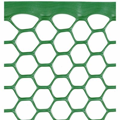 Image showing  3/4 in. x 3/4 in. Mesh 25 ft. x 3 ft. Poultry Fence, Green
