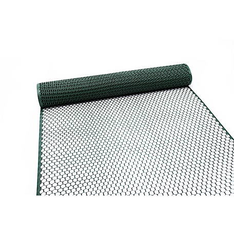 Tenax 0.75 in. Mesh x 25 ft. x 3 ft. Green Poultry Netting/Chicken