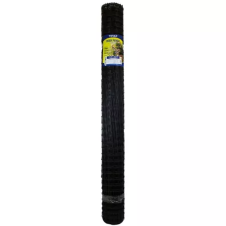 Tenax Select Netting for 100 ft x 7.5 ft Deer Fence Black 1.77 in x 1.97 in Mesh Garden Fencing