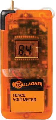 Gallagher Digital Volt Meter, 2-1/2 in. x 5-1/4 in., 0.44 lb.