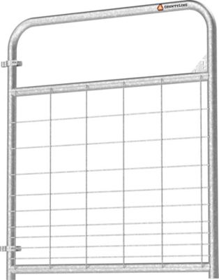 Image showing  4 ft. x 50 in. Galvanized Mesh Gate