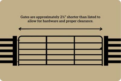 Image showing  6 ft. x 50 in. Galvanized Mesh Gate