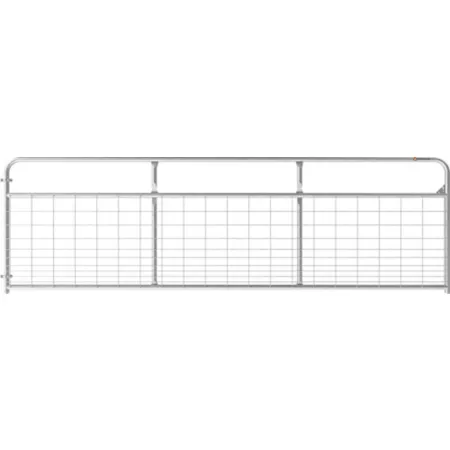 CountyLine 14' x 50" Galvanized Mesh Fence Corral Panels & Gates