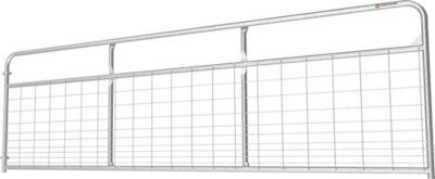 Image showing  14 ft. x 50 in. Galvanized Mesh Gate