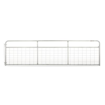 CountyLine 16 ft. x 50 in. Galvanized Mesh Gate