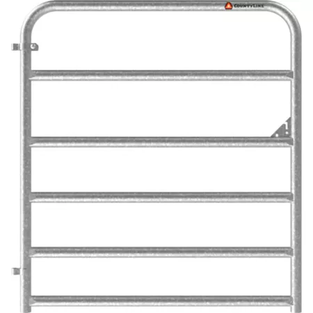 CountyLine 4 Foot Galvanized Tube Gate 6GG4 Corral Panels & Gates