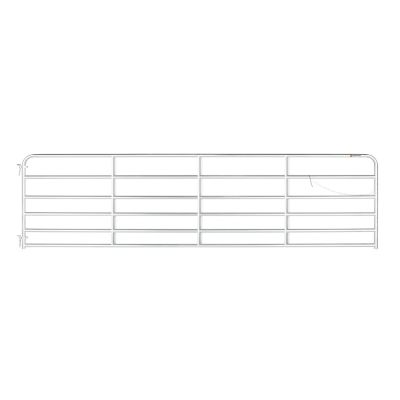 CountyLine 16 ft. x 50 in. 6-Bar Galvanized Tube Gate, 1-3/4 in. Tube