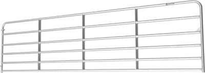 Image showing  16 ft. x 50 in. 6-Bar Galvanized Tube Farm Gate, 1-3/4 in. Tube