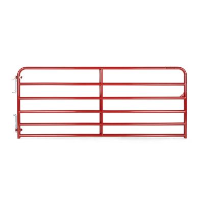 CountyLine 10 ft. Heavy Duty Tube Gate - Red